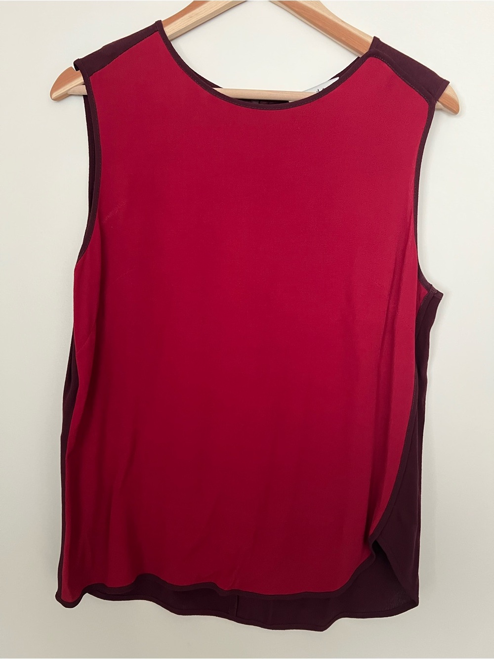 Sandro two-tone top